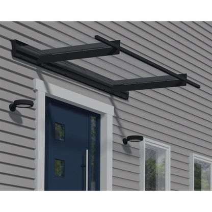 Aquila/Nancy 2050 Door Awning Vinyl Siding Mounting Kit | Palram-Canopia-Delightful Yard