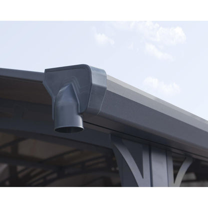 Alpine Aluminum RV Carport 12 x 42 x 10 ft. | Palram-Canopia-Delightful Yard
