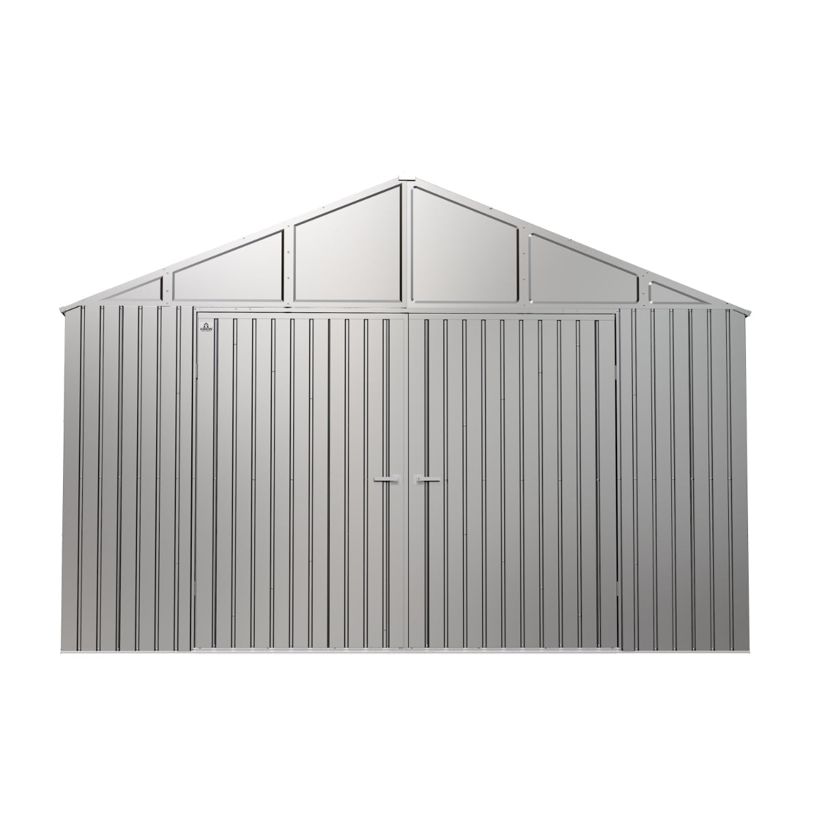 Arrow Elite Steel Storage Shed 12 x 12 ft.-Delightful Yard