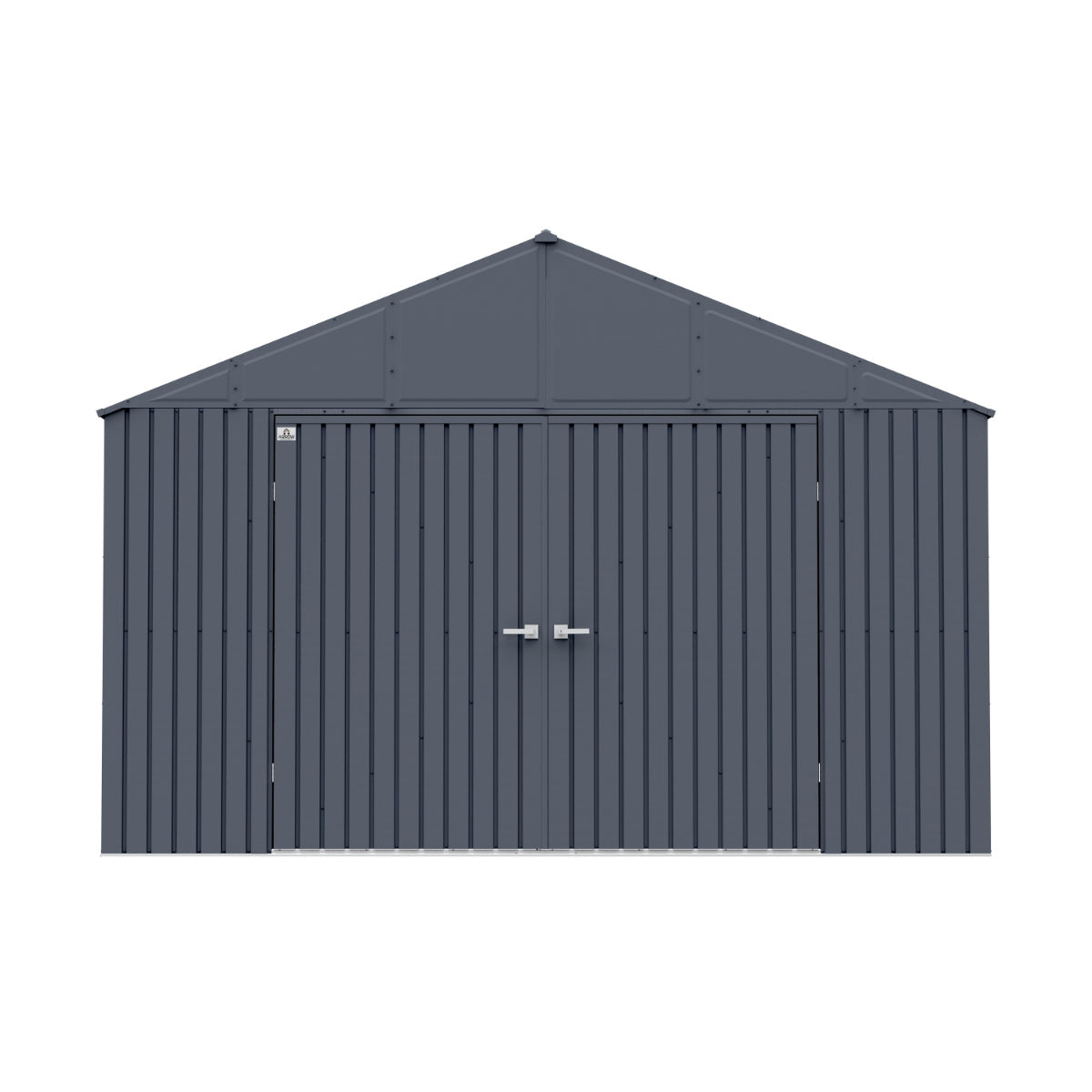 Arrow Elite Steel Storage Shed 12 x 12 ft.-Delightful Yard