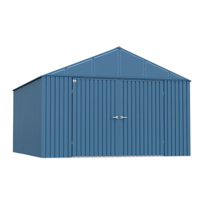 Arrow Elite Steel Storage Shed 12 x 14 ft.-Delightful Yard