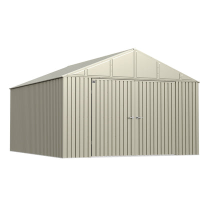 Arrow Elite Steel Storage Shed 12 x 14 ft.-Delightful Yard