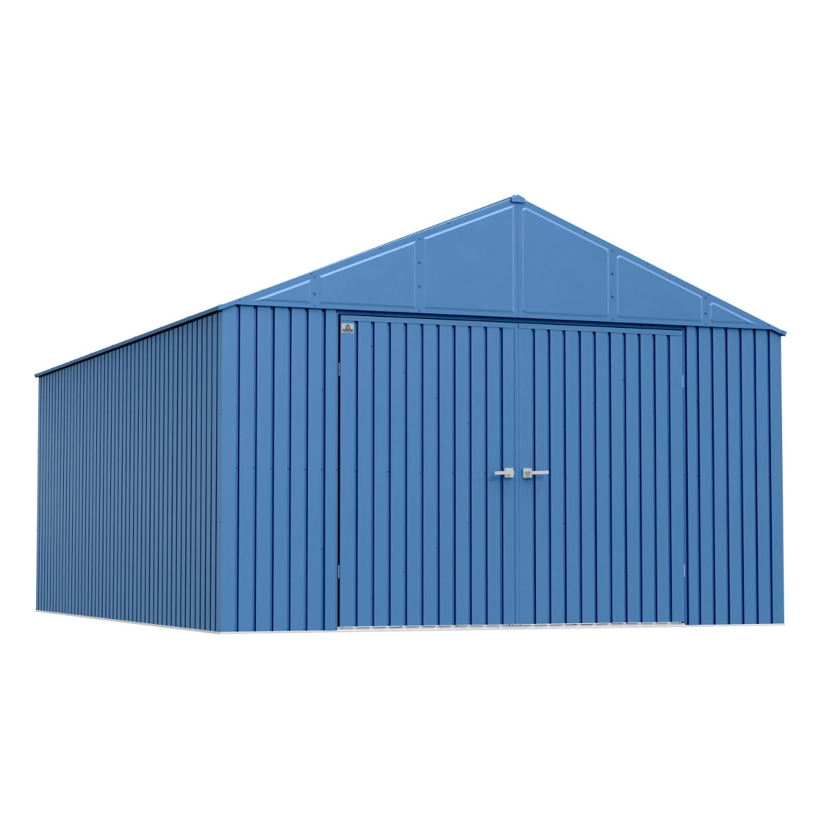 Arrow Elite Steel Storage Shed 12 x 16 ft.-Delightful Yard