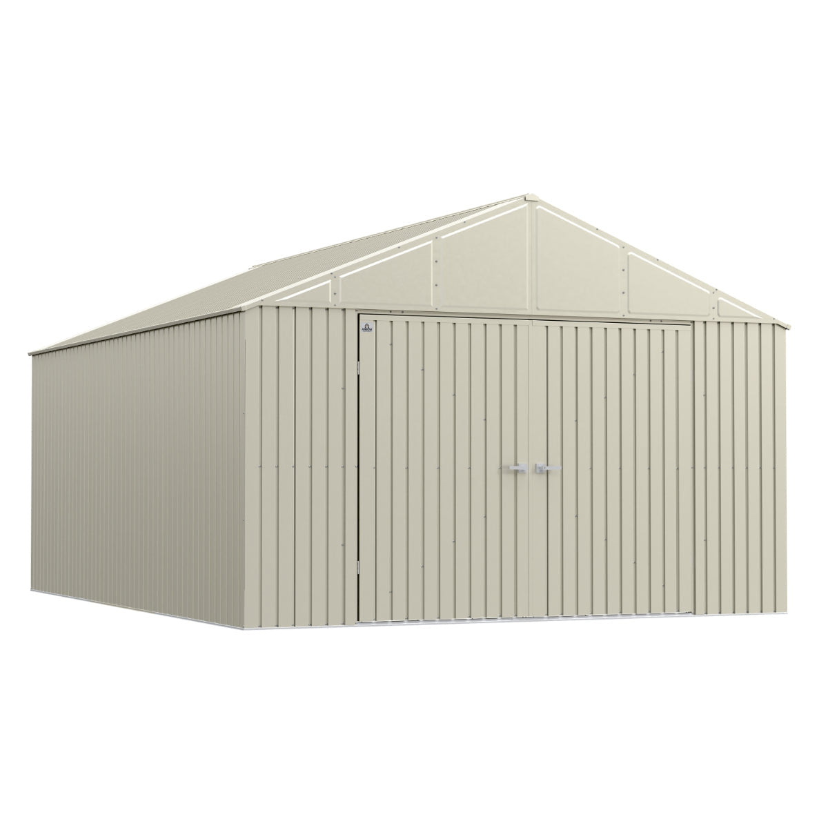 Arrow Elite Steel Storage Shed 12 x 16 ft.-Delightful Yard