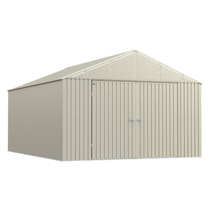 Arrow Elite Steel Storage Shed 12 x 16 ft.-Delightful Yard