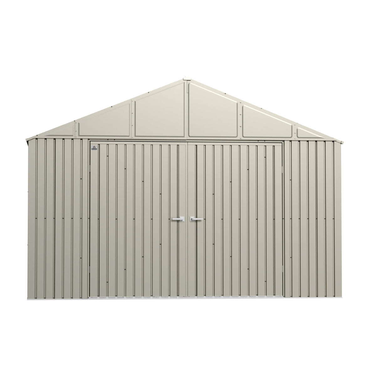 Arrow Elite Steel Storage Shed 12 x 16 ft.-Delightful Yard