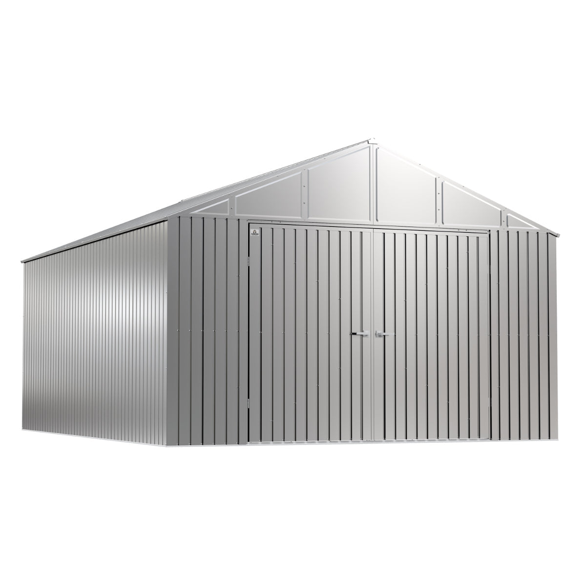 Arrow Elite Steel Storage Shed 12 x 16 ft.-Delightful Yard
