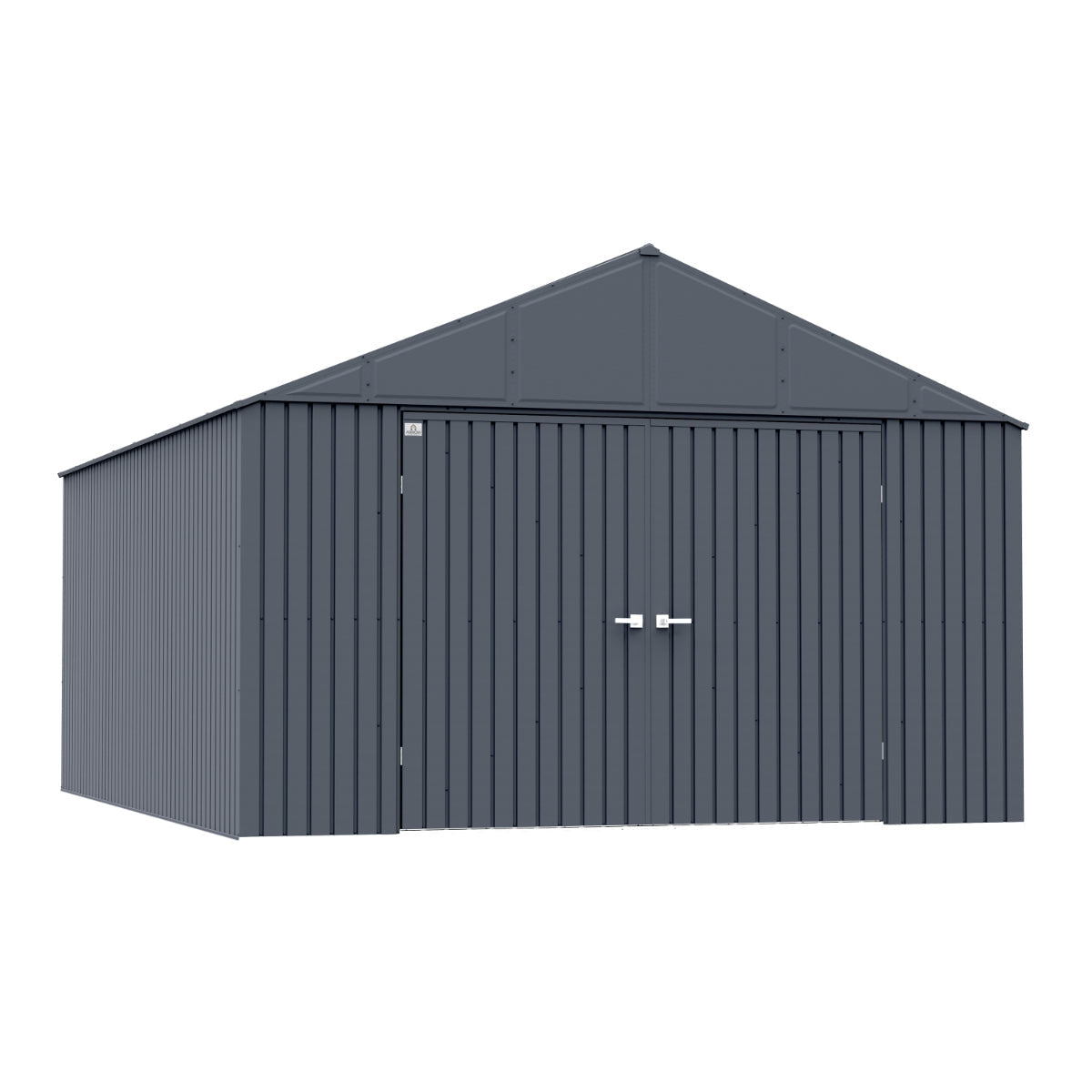 Arrow Elite Steel Storage Shed 12 x 16 ft.-Delightful Yard