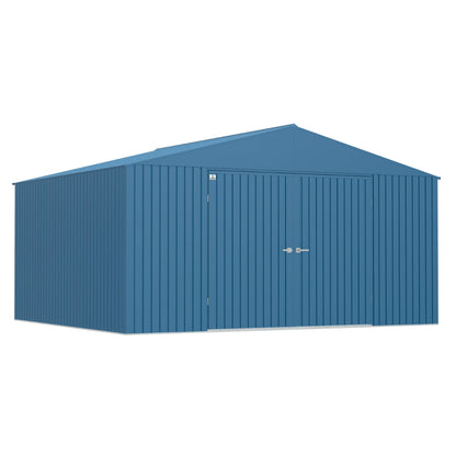 Arrow Elite Steel Storage Shed 14 x 12 ft.-Delightful Yard