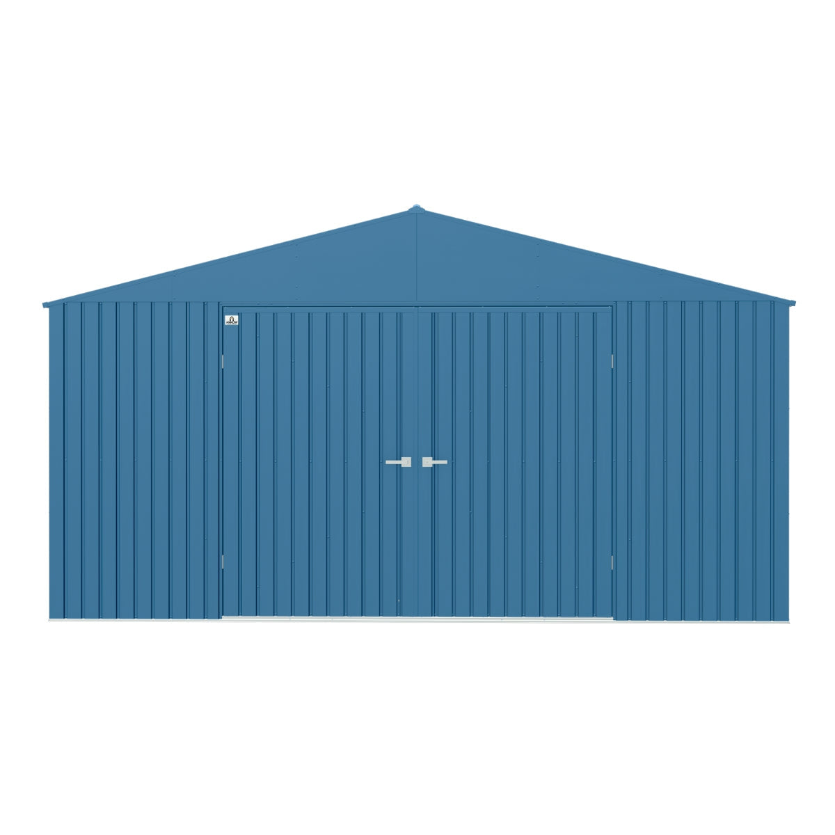 Arrow Elite Steel Storage Shed 14 x 12 ft.-Delightful Yard