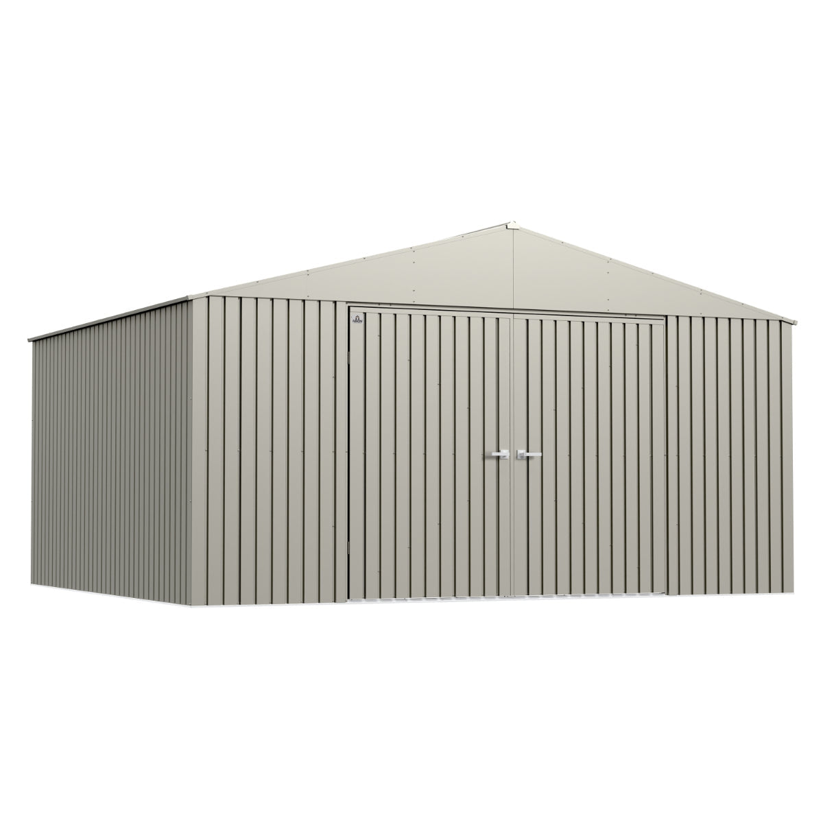 Arrow Elite Steel Storage Shed 14 x 12 ft.-Delightful Yard