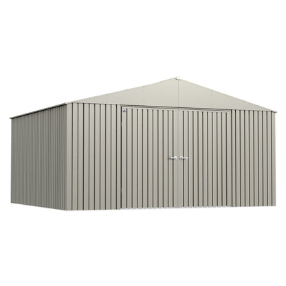 Arrow Elite Steel Storage Shed 14 x 12 ft.-Delightful Yard