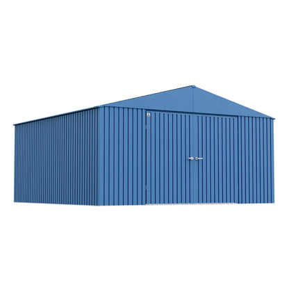 Arrow Elite Steel Storage Shed 14 x 14 ft.-Delightful Yard