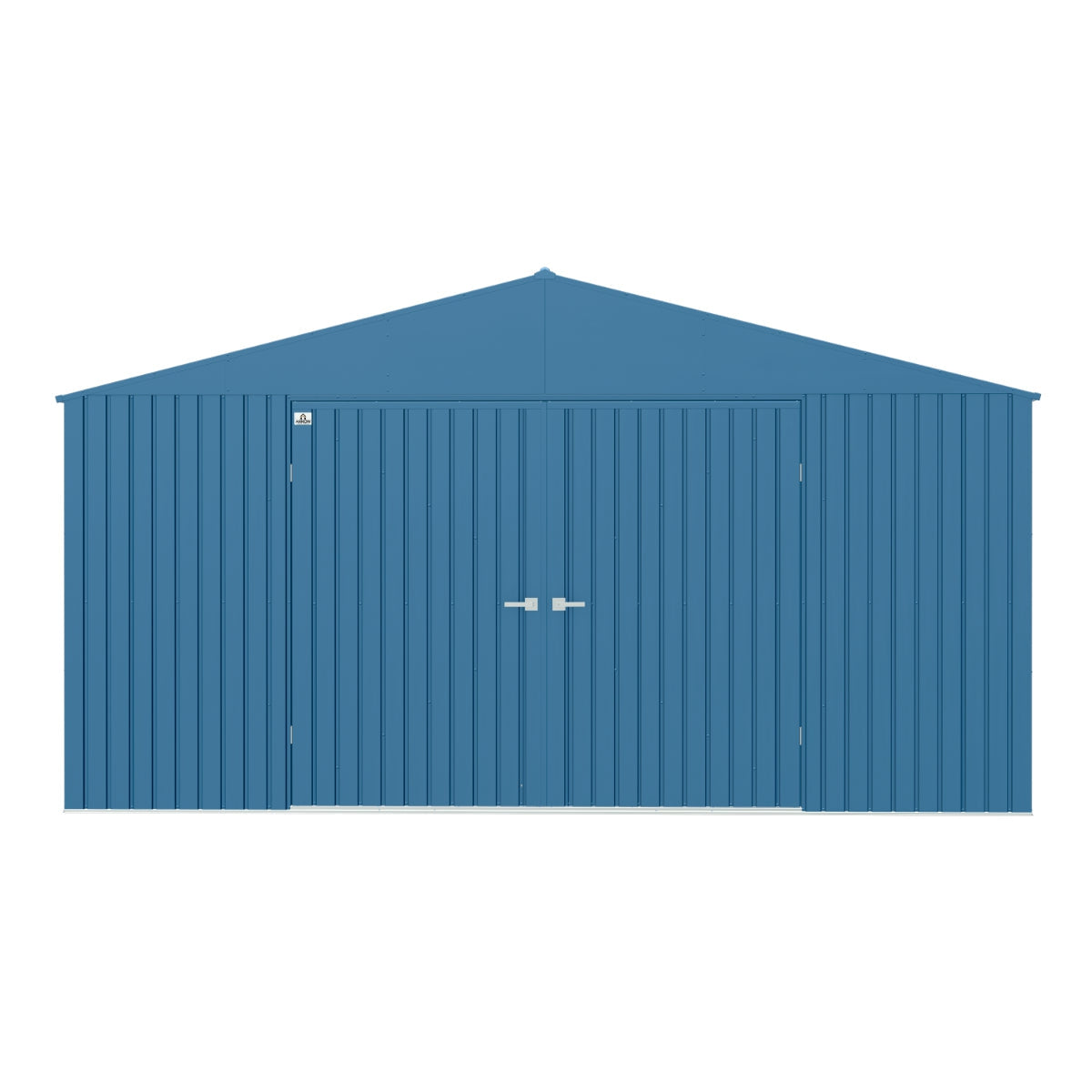 Arrow Elite Steel Storage Shed 14 x 14 ft.-Delightful Yard