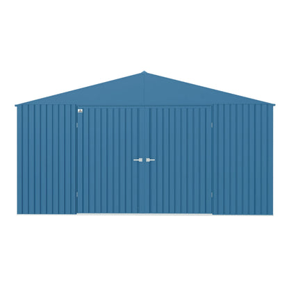 Arrow Elite Steel Storage Shed 14 x 14 ft.-Delightful Yard