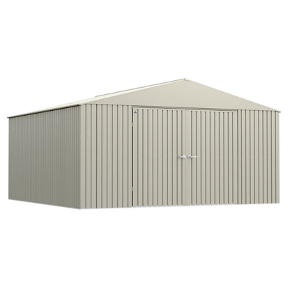 Arrow Elite Steel Storage Shed 14 x 14 ft.-Delightful Yard