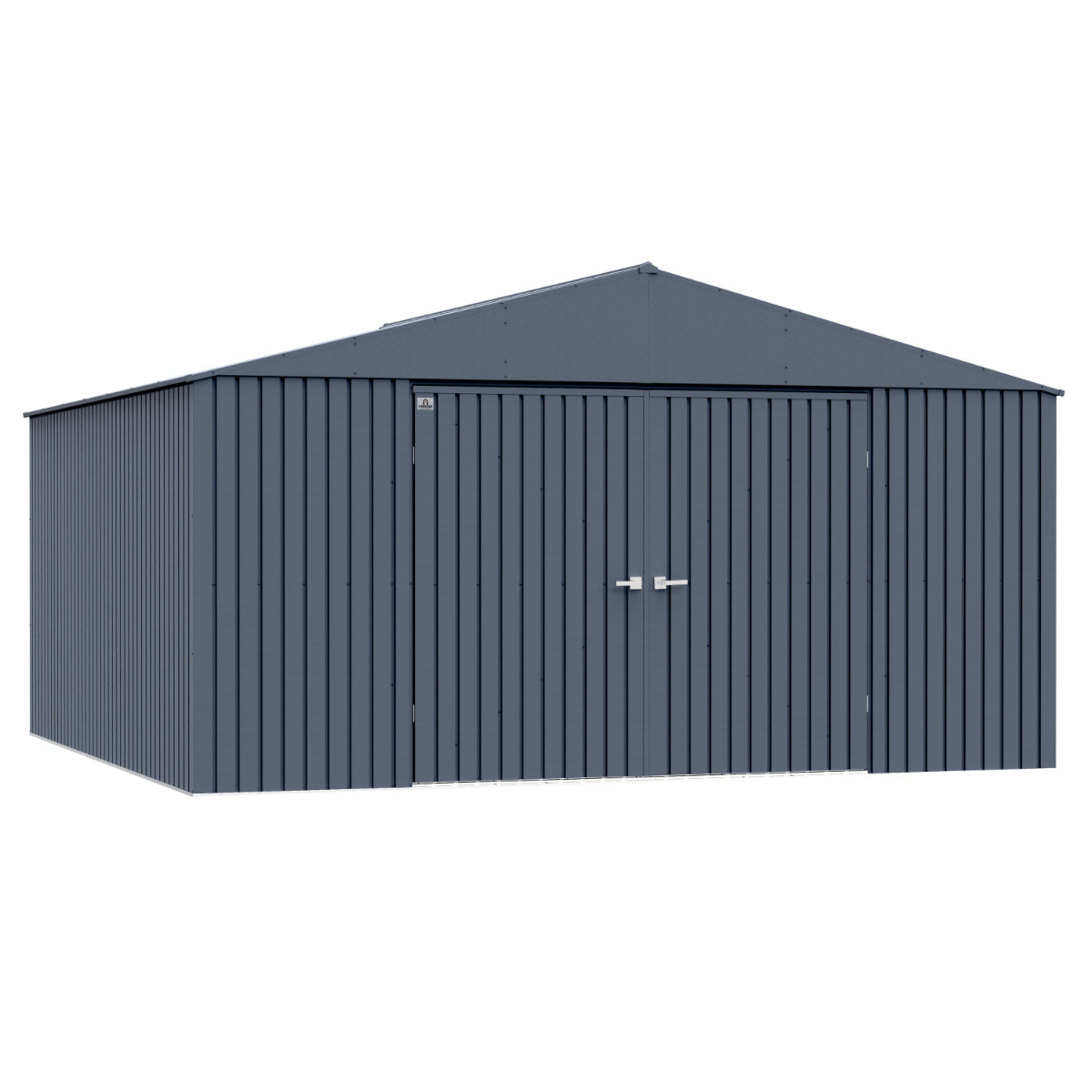 Arrow Elite Steel Storage Shed 14 x 14 ft.-Delightful Yard