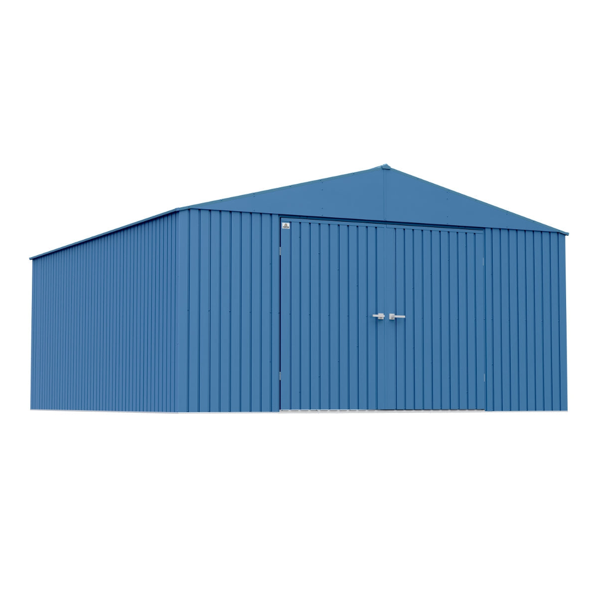 Arrow Elite Steel Storage Shed 14 x 16 ft.-Delightful Yard