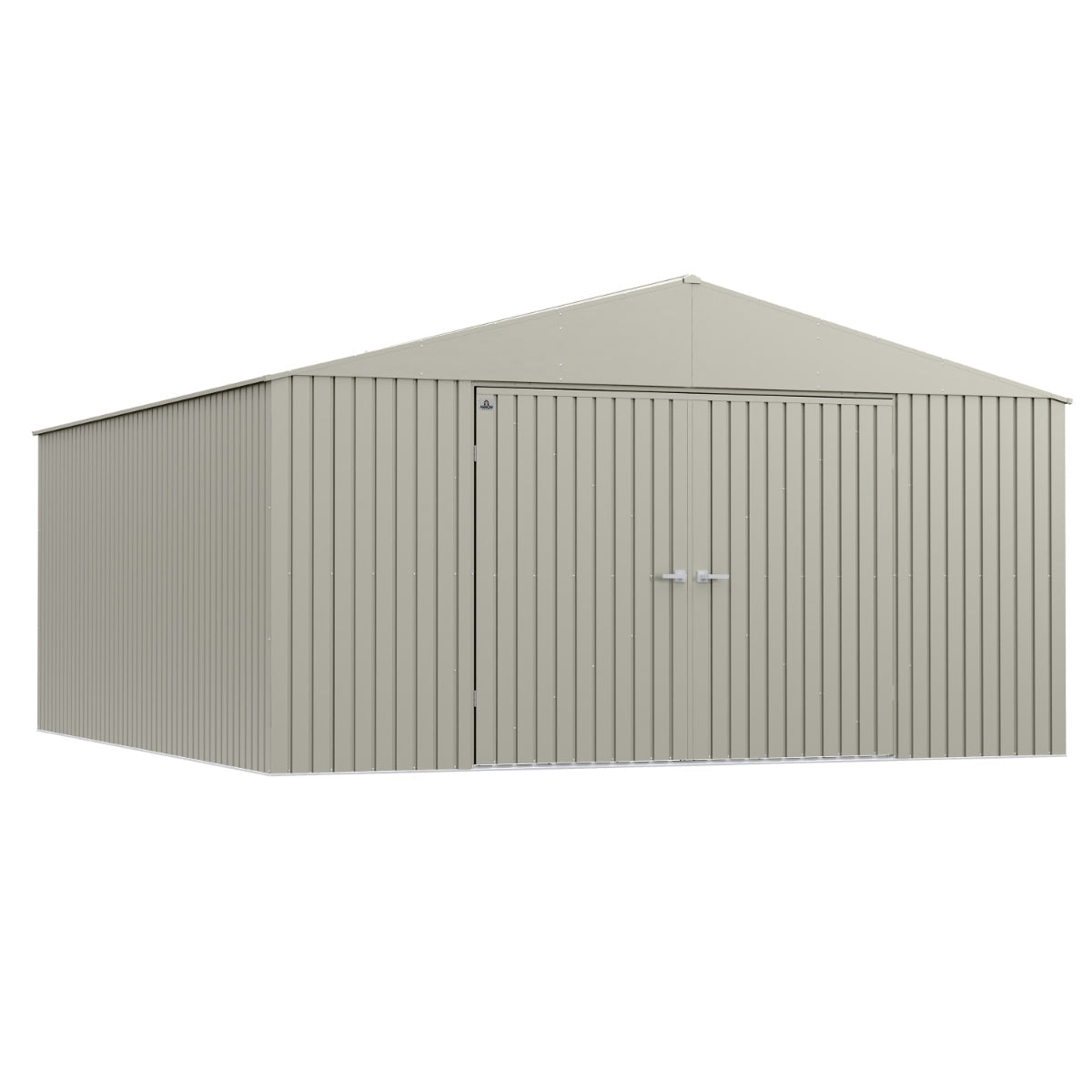 Arrow Elite Steel Storage Shed 14 x 16 ft.-Delightful Yard