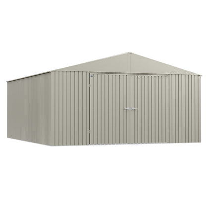 Arrow Elite Steel Storage Shed 14 x 16 ft.-Delightful Yard