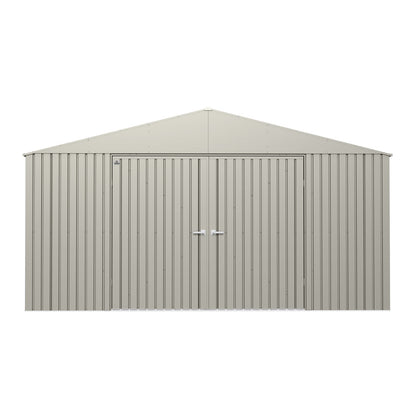 Arrow Elite Steel Storage Shed 14 x 16 ft.-Delightful Yard