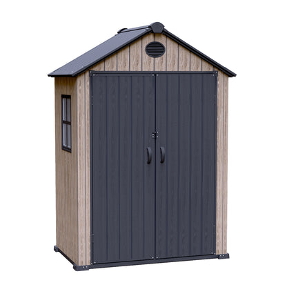 Arrow Resin Storage Shed 6 x 4 ft.-Delightful Yard