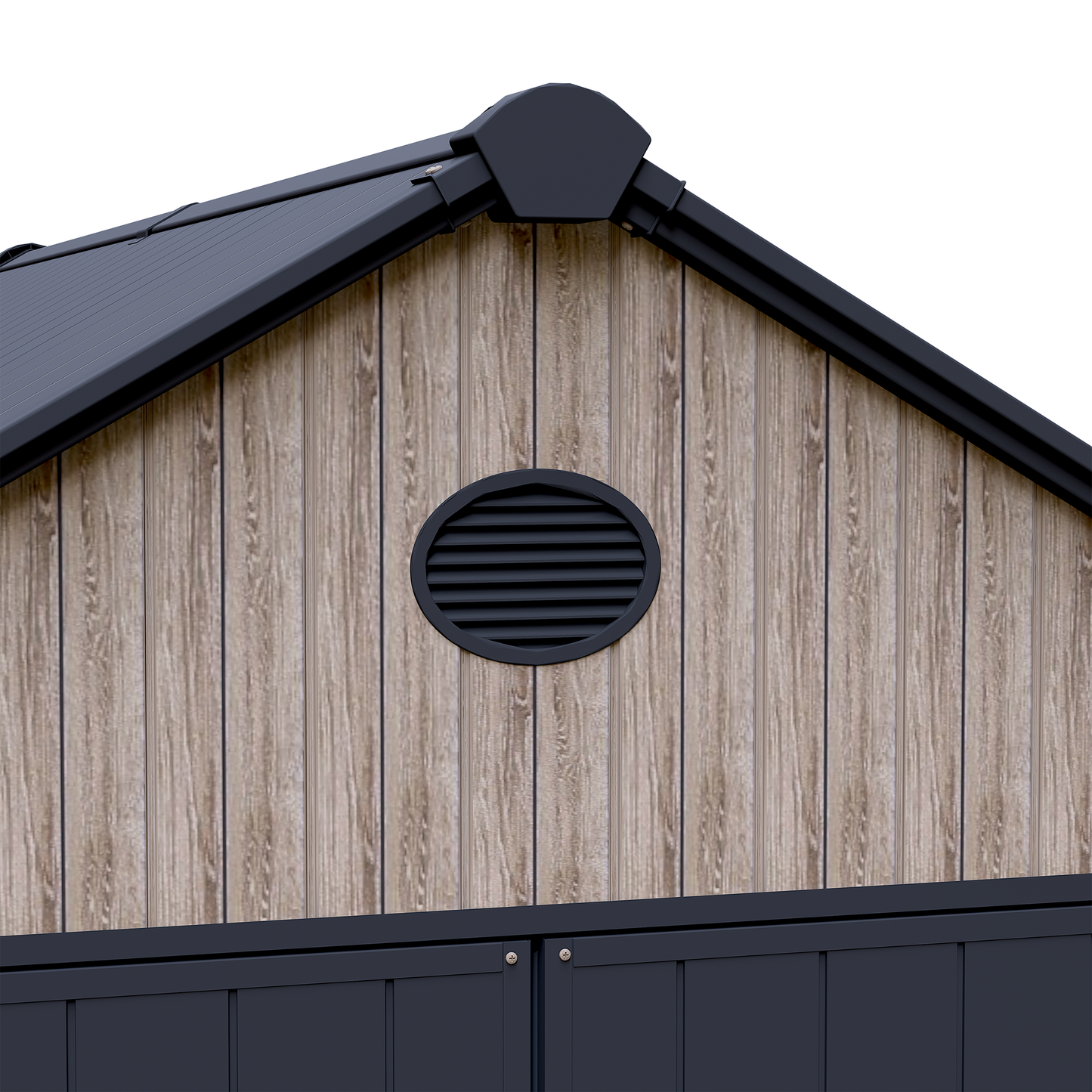 Arrow Resin Storage Shed 8 x 10 ft.-Delightful Yard