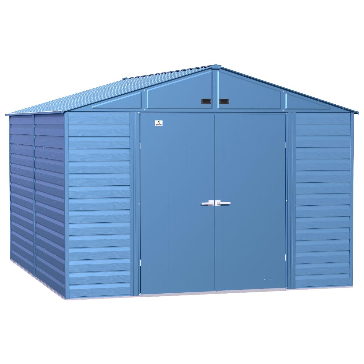 Arrow Select Steel Storage Shed 10 x 12 ft.-Delightful Yard