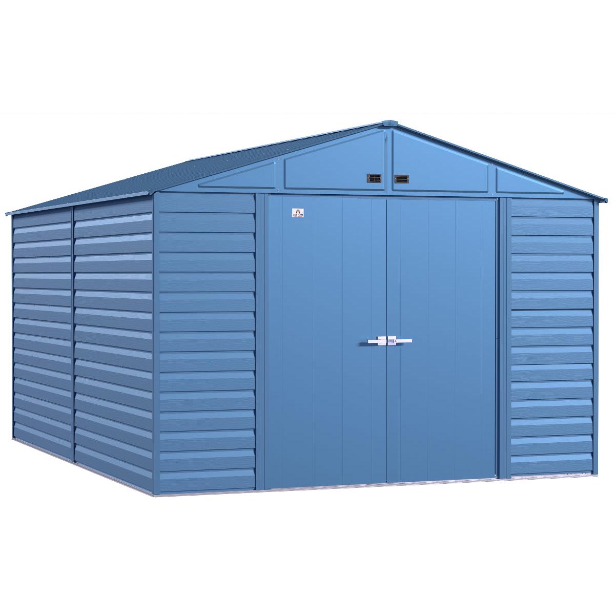 Arrow Select Steel Storage Shed 10 x 14 ft.-Delightful Yard