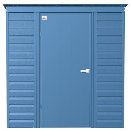 Arrow Select Steel Storage Shed 6 x 4 ft. | Pent Roof-Delightful Yard