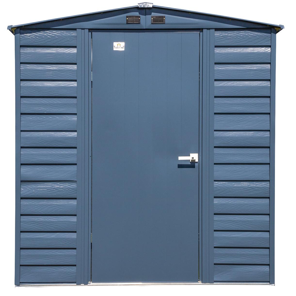Arrow Select Steel Storage Shed 6 x 5 ft.-Delightful Yard