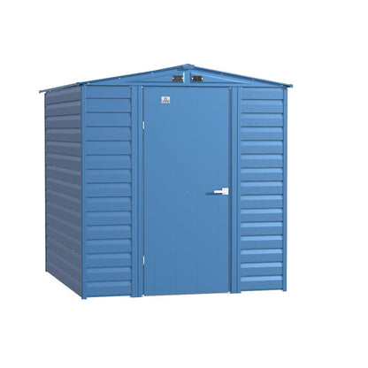 Arrow Select Steel Storage Shed 6 x 7 ft.-Delightful Yard