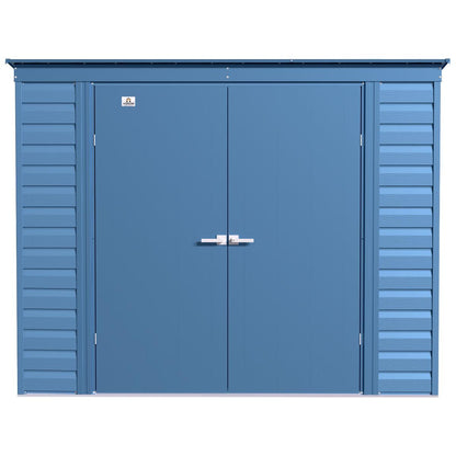 Arrow Select Steel Storage Shed 8 x 4 ft. | Pent Roof-Delightful Yard