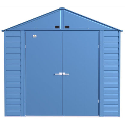 Arrow Select Steel Storage Shed 8 x 6 ft.-Delightful Yard