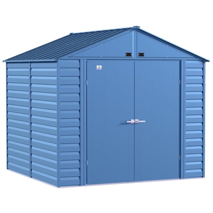 Arrow Select Steel Storage Shed 8 x 8 ft.-Delightful Yard