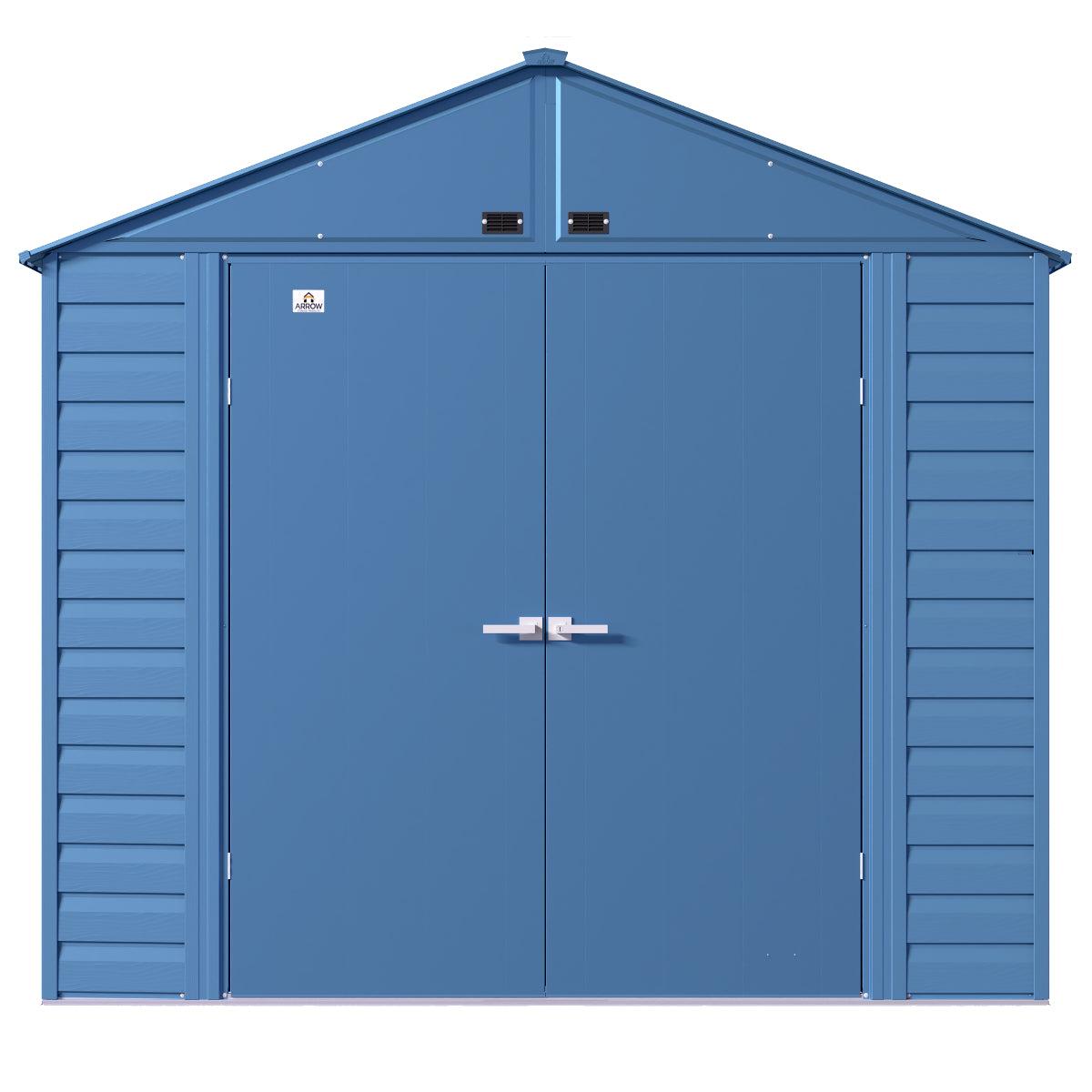 Arrow Select Steel Storage Shed 8 x 8 ft.-Delightful Yard