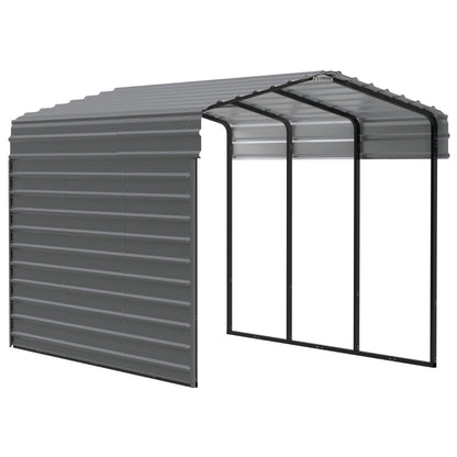 Arrow Steel Carport Canopy 10 x 15 x 9 ft.-Delightful Yard