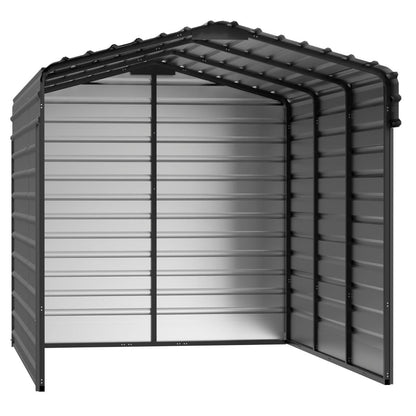 Arrow Steel Carport Canopy 10 x 15 x 9 ft.-Delightful Yard