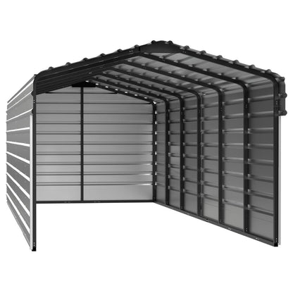 Arrow Steel Carport Canopy 10 x 29 x 7 ft.-Delightful Yard
