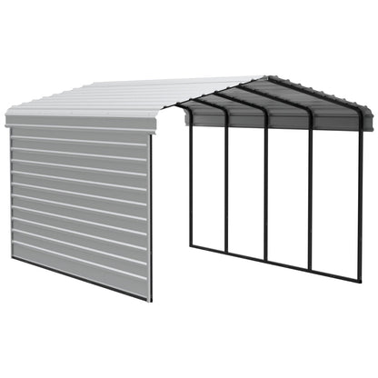 Arrow Steel Carport Canopy 12 x 20 x 9 ft.-Delightful Yard