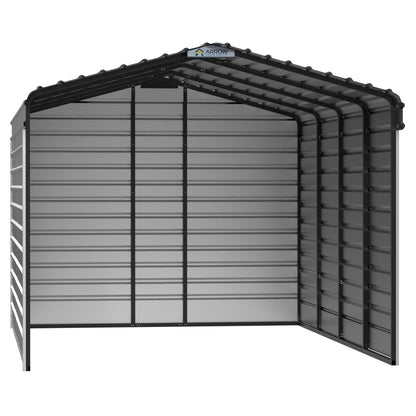 Arrow Steel Carport Canopy 12 x 20 x 9 ft.-Delightful Yard