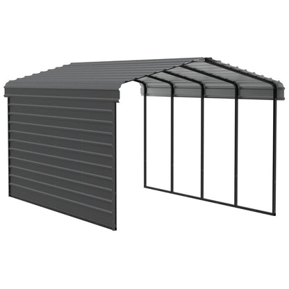 Arrow Steel Carport Canopy 12 x 20 x 9 ft.-Delightful Yard