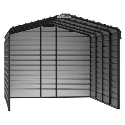 Arrow Steel Carport Canopy 12 x 20 x 9 ft.-Delightful Yard