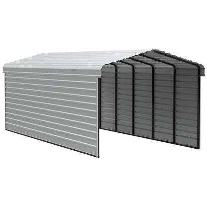 Arrow Steel Carport Canopy 12 x 29 x 9 ft.-Delightful Yard