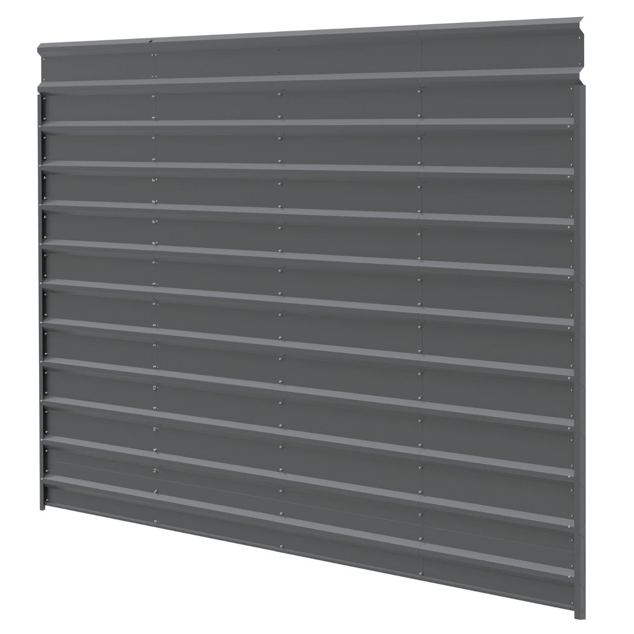 Matching Steel Enclosure Wall Panels for 7 ft. & 9 ft. tall Arrow Steel Carport-Delightful Yard