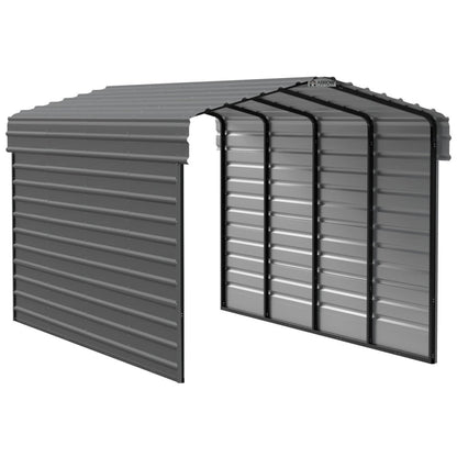 Matching Steel Enclosure Wall Panels for 7 ft. & 9 ft. tall Arrow Steel Carport-Delightful Yard