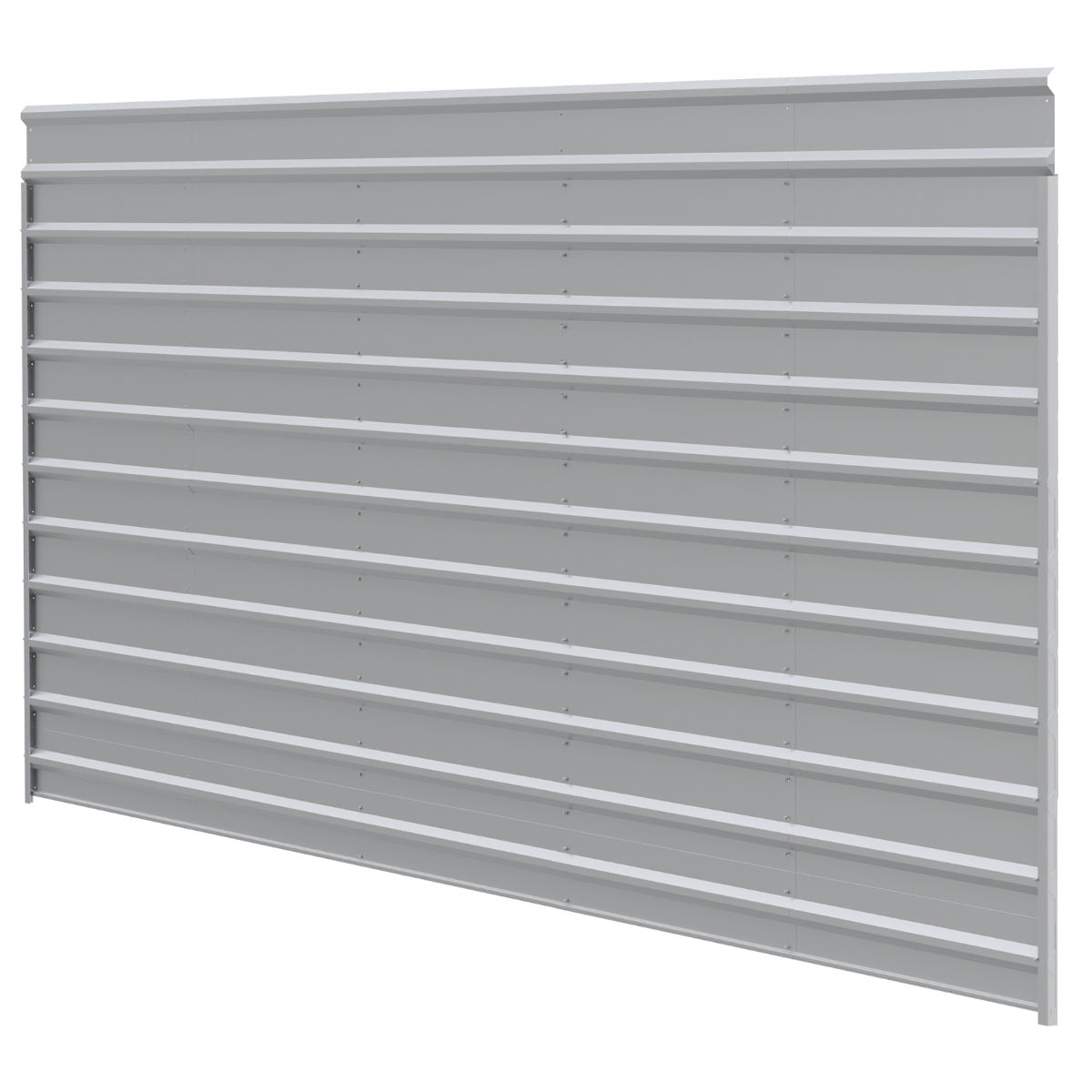 Matching Steel Enclosure Wall Panels for 7 ft. & 9 ft. tall Arrow Steel Carport-Delightful Yard