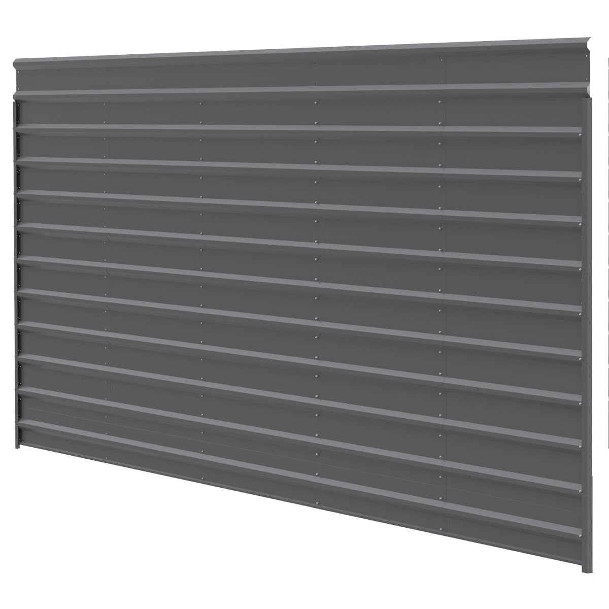 Matching Steel Enclosure Wall Panels for 7 ft. & 9 ft. tall Arrow Steel Carport-Delightful Yard