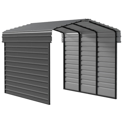 Matching Steel Enclosure Wall Panels for 7 ft. & 9 ft. tall Arrow Steel Carport-Delightful Yard