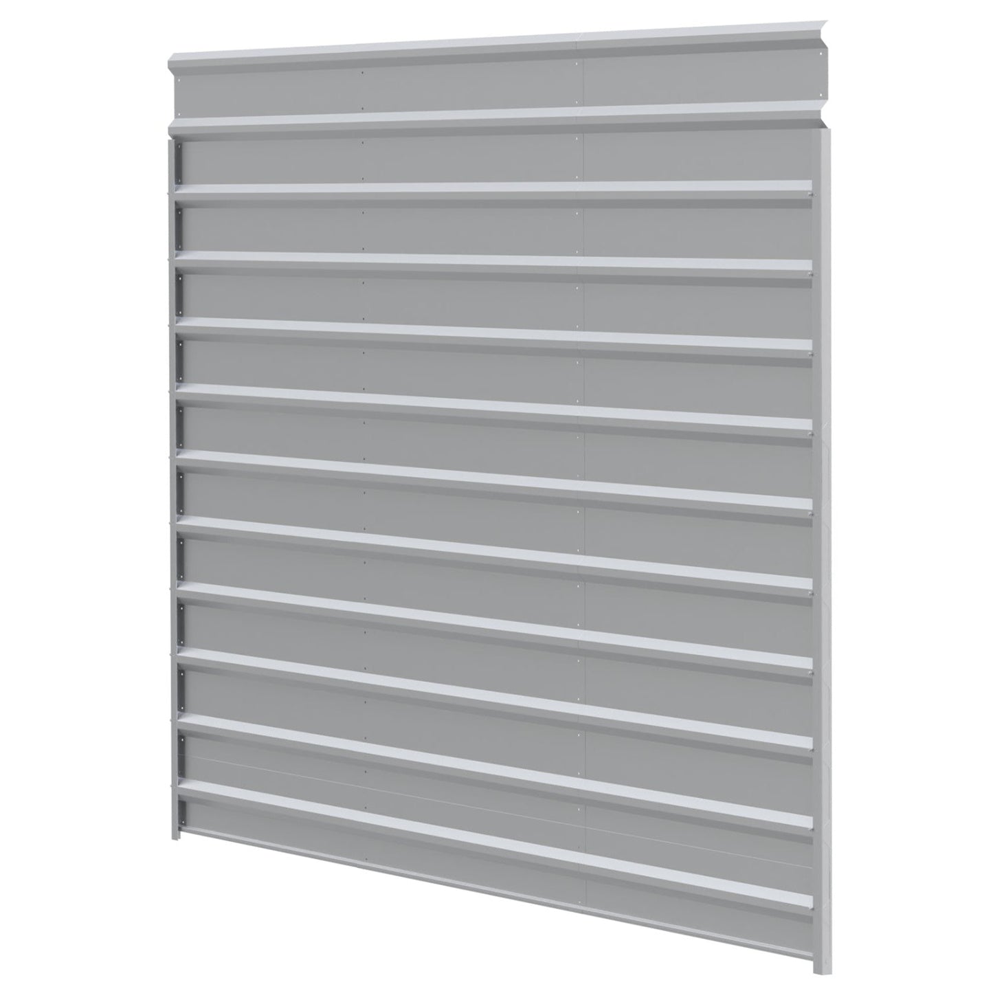 Matching Steel Enclosure Wall Panels for 7 ft. & 9 ft. tall Arrow Steel Carport-Delightful Yard